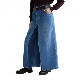 дънки,дамски,панталони,scotch,&,soda,the,wave,custom,cropped,wide,leg,fit,jeans,art,from,the,heart,(blue)