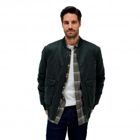 яке,мъжки,якета,salsa,jeans,21010232,regular,fit,bomber,jacket,dark,green