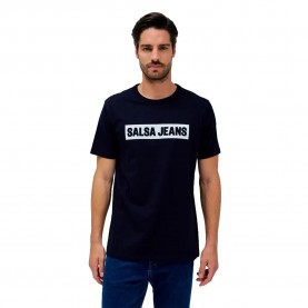 тениска,мъжки,тениски,salsa,jeans,21010258,slim,fit,t,shirt,dark,blue,(blue)