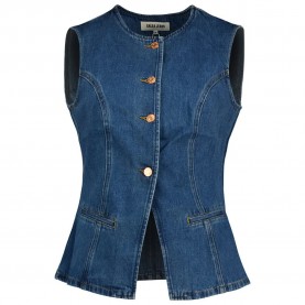 дънки,дамски,потници,salsa,jeans,21010388,straight,fit,vest,medium,wash,(blue)