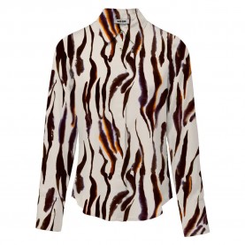 дънки,дамски,блузи,дамски,ризи,salsa,jeans,basic,regular,fit,shirt,medium,brown,(white)