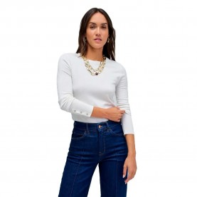 блуза,дамски,пуловери,дамски,плетени,дрехи,salsa,jeans,basic,slim,fit,sweater,light,pearl