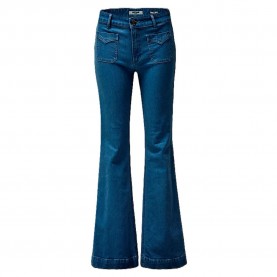 дънки,дамски,панталони,salsa,jeans,destiny,push,up,flare,fit,jeans,medium,wash,(blue)