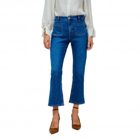 дънки,дамски,панталони,salsa,jeans,faith,front,pockets,push,in,jeans,medium,wash,(blue)