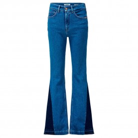 дънки,дамски,панталони,salsa,jeans,faith,push,in,flare,fit,jeans,medium,light,(blue)