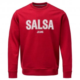 блуза,мъжки,пуловери,salsa,jeans,french,terry,regular,fit,sweatshirt,dark,red,(red)