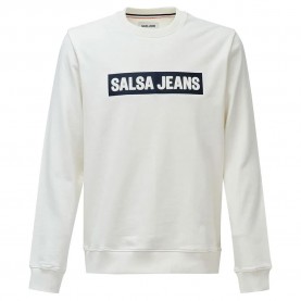 блуза,мъжки,пуловери,salsa,jeans,french,terry,special,regular,fit,sweatshirt,light,pearl,v2,(white)