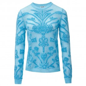 блуза,дамски,пуловери,дамски,плетени,дрехи,salsa,jeans,intarsia,slim,fit,sweater,light,blue,(blue)