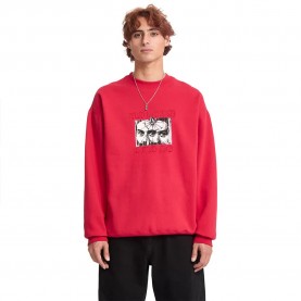 блуза,мъжки,пуловери,volcom,stoneye,sweatshirt,lifeguard,red