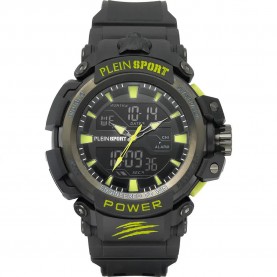часовник,часовници,philipp,plein,sport,combat,power,50,mm,watch,silver,(black,green)