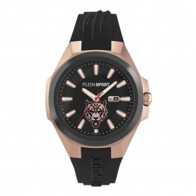 часовник,часовници,philipp,plein,sport,tigermaster,watch,black,rose,gold,(brown)