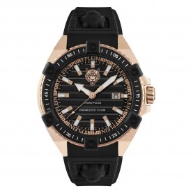 часовник,часовници,philipp,plein,sport,urban,pulse,watch,black,rose,gold,(golden)