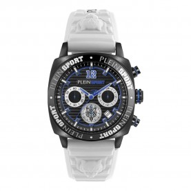 часовник,часовници,philipp,plein,sport,wildcat,chrono,40,mm,watch,white,(silver)