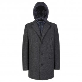 палто,мъжки,якета,geox,claudio,coat,melange,grey,navy