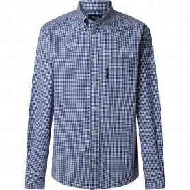 риза,с,дълъг,ръкав,мъжки,ризи,façonnable,gingh,pop,long,sleeve,shirt,blue