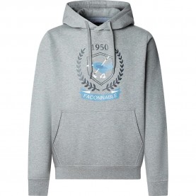 суичър,мъжки,пуловери,façonnable,university,hoodie,grey,(marl,grey)