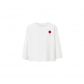 Тениска Zippy 3107365401 long sleeve T-shirt - White (Light Beige) тениска,мъжки,тениски,дамски,тениски,zippy,3107365401,long,sleeve,t,shirt,white,(light,beige)