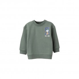 Блуза Zippy 3107417801 sweatshirt - Green (Dark Green) блуза,детски,блузи,zippy,3107417801,sweatshirt,green,(dark,green)