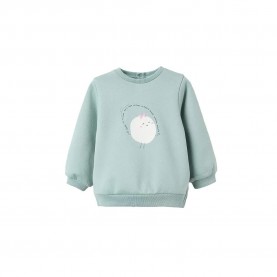 Блуза Zippy 3107422201 sweatshirt - Green (Light Green) блуза,детски,блузи,zippy,3107422201,sweatshirt,green,(light,green)