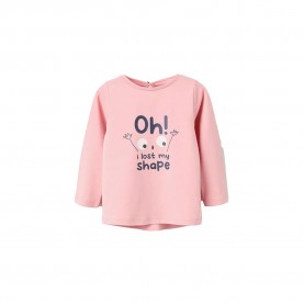 Тениска Zippy 3107424201 long sleeve T-shirt - Pink (Pink) тениска,мъжки,тениски,дамски,тениски,zippy,3107424201,long,sleeve,t,shirt,pink,(pink)