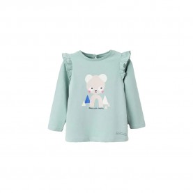 Тениска Zippy 3107424301 long sleeve T-shirt - Green (Light Green) тениска,мъжки,тениски,дамски,тениски,zippy,3107424301,long,sleeve,t,shirt,green,(light,green)