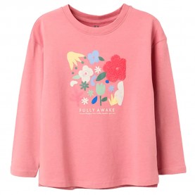 Тениска Zippy 3107426001 long sleeve T-shirt - Pink (Pink) тениска,мъжки,тениски,дамски,тениски,zippy,3107426001,long,sleeve,t,shirt,pink,(pink)