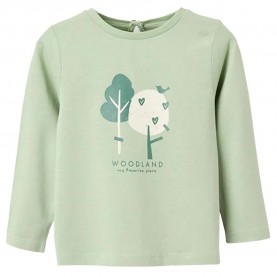 Тениска Zippy 3107430701 long sleeve T-shirt - Green (Light Green) тениска,мъжки,тениски,дамски,тениски,zippy,3107430701,long,sleeve,t,shirt,green,(light,green)