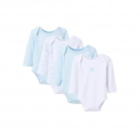 Zippy 3107468201 Long Sleeve Body 4 units - Multicolor (Mixed) детски,облекла,за,момчета,детски,облекла,за,момичета,zippy,3107468201,long,sleeve,body,4,units,multicolor,(mixed)