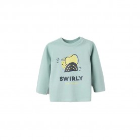 Тениска Zippy 3107525702 long sleeve T-shirt - Green (Light Green) тениска,мъжки,тениски,дамски,тениски,zippy,3107525702,long,sleeve,t,shirt,green,(light,green)