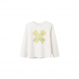 Тениска Zippy 3107548702 long sleeve T-shirt - White (White) тениска,мъжки,тениски,дамски,тениски,zippy,3107548702,long,sleeve,t,shirt,white,(white)