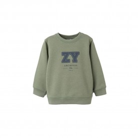 Блуза Zippy 3107550301 sweatshirt - Green (Dark Green) блуза,детски,блузи,zippy,3107550301,sweatshirt,green,(dark,green)