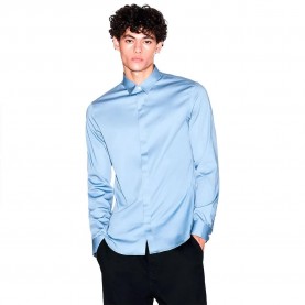 мъжки,ризи,armani,exchange,8nzcbd,zn10z,shirt,blue,(faded,denim)