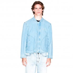 Яке Armani exchange XM000945_AF13142 bomber jacket - Blue (Light Blue Denim) яке,мъжки,якета,дамски,якета,и,палта,armani,exchange,xm000945,af13142,bomber,jacket,blue,(light,blue,denim)