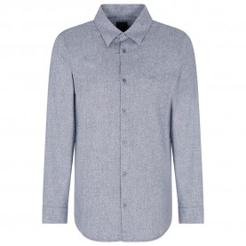 Риза с дълъг ръкав Armani exchange XM001147_AF16610 long sleeve shirt - Blue (Blue Mixed) риза,с,дълъг,ръкав,мъжки,ризи,armani,exchange,xm001147,af16610,long,sleeve,shirt,blue,(blue,mixed)