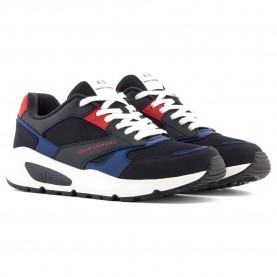 маратонки,мъжки,маратонки,armani,exchange,xm001677,af17542,trainers,deep,navy,haute,red,(blue)