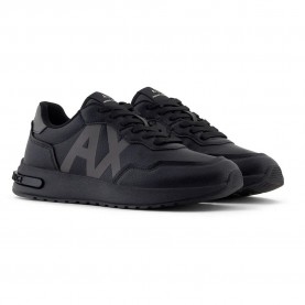 маратонки,мъжки,маратонки,armani,exchange,xm001683,af17360,trainers,black,dark,gull,grey,(black)