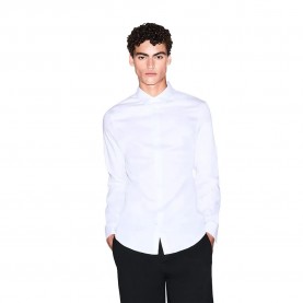 Риза с дълъг ръкав Armani exchange XM001867_AF10192 long sleeve shirt - White (White) риза,с,дълъг,ръкав,дамски,ризи,мъжки,ризи,armani,exchange,xm001867,af10192,long,sleeve,shirt,white,(white)