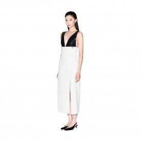 Рокля Armani exchange XW000721_AF16209 dress - White (Iso / Black) рокля,дамски,поли,и,рокли,armani,exchange,xw000721,af16209,dress,white,(iso,black)