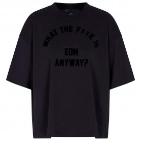 Тениска Armani exchange XW001078_AF10356 short sleeve T-shirt - Black (Black) тениска,мъжки,тениски,дамски,тениски,armani,exchange,xw001078,af10356,short,sleeve,t,shirt,black,(black)