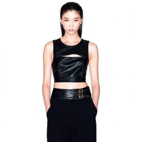 Тениска Armani exchange XW001294_AF16139 sleeveless T-shirt - Black (Black) тениска,мъжки,тениски,дамски,тениски,armani,exchange,xw001294,af16139,sleeveless,t,shirt,black,(black)