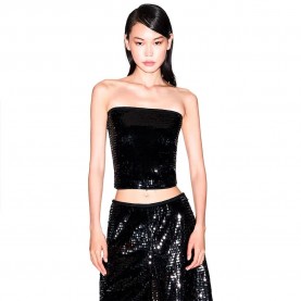 дамски,топове,armani,exchange,xw001297,af16157,top,black,sequins