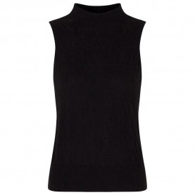 Потник Armani exchange XW001318_AF16619 knitted vest - Black (Black / Black Monogram) потник,мъжки,пуловери,дамски,пуловери,armani,exchange,xw001318,af16619,knitted,vest,black,(black,black,monogram)