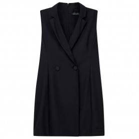 Рокля Armani exchange XW001414_AF10855 dress - Black (Black) рокля,дамски,поли,и,рокли,armani,exchange,xw001414,af10855,dress,black,(black)