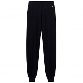 Панталони Armani exchange XW001437_AF10352 pants - Black (Black Logo Allover) панталони,дамски,панталони,armani,exchange,xw001437,af10352,pants,black,(black,logo,allover)