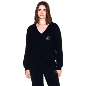 блуза,дамски,блузи,armani,exchange,xw001461,af16192,sweatshirt,black,(black)