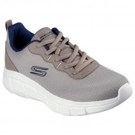 маратонки,мъжки,маратонки,skechers,bobs,flex,trainers,taupe,mesh,(grey)