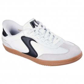 маратонки,дамски,маратонки,skechers,hotshot,trainers,white,duraleather,black,leather,trim