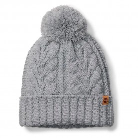 шапка,всички,шапки,timberland,cable,pom,beanie,grey,heather,(grey)
