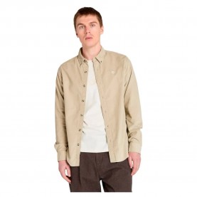 Риза с дълъг ръкав Timberland Corduroy long sleeve shirt - Beige (Island Fossil) риза,с,дълъг,ръкав,мъжки,ризи,timberland,corduroy,long,sleeve,shirt,beige,(island,fossil)