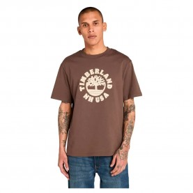 тениска,мъжки,тениски,timberland,holiday,front,graphic,short,sleeve,t,shirt,brown,(chocolate,brown)